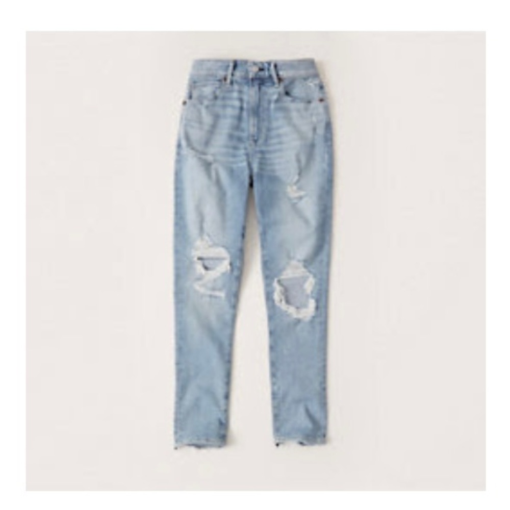 NWT Abercrombie & Fitch Curve Love High Rise Super Skinny Ankle Jeans